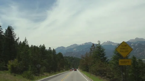 Mountain highway Stock Footage 26180756