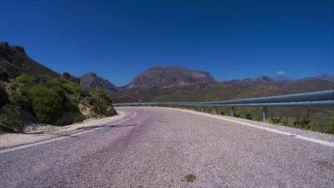 Mountain highway Stock Footage 71536055
