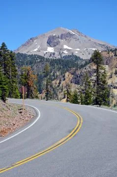 Mountain highway Stock Photos