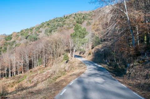 Mountain highway Stock Photos