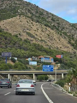 Mountain highway Stock Photos