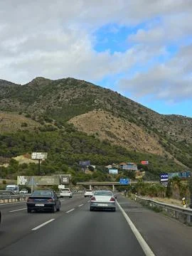 Mountain highway Stock Photos