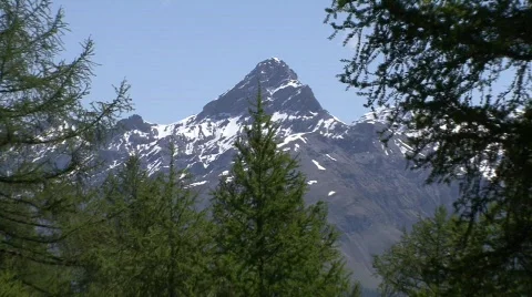 Mountain Hikers Break Stock Footage 485829