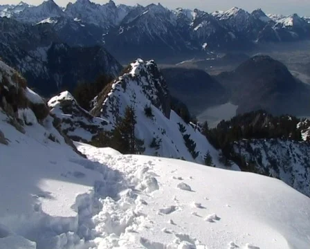 Mountain hiking Stock Footage 64831