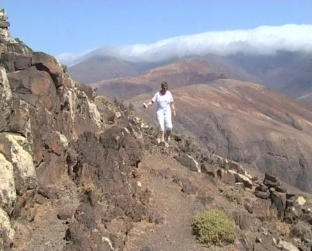 Mountain hiking Stock Footage 288490