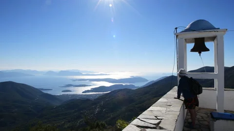 Mountain hiking. Stock Footage 220083146