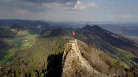 Mountain hill sky cloud nature Stock-Footage 274415261