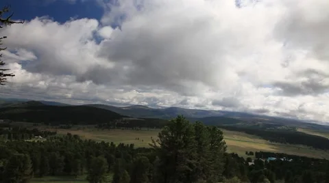 Mountain Hills Rapid Sky. Stock Footage 41099335