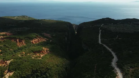 Mountain hills,4k drone  Stock Footage 165628420