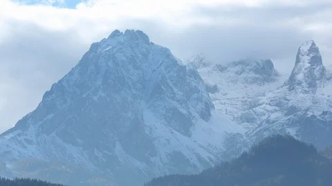 Mountain Hochkoenig time lapse 動画素材 86332050