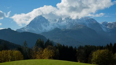 Mountain Hochkoenig time lapse 動画素材 86332224