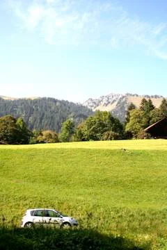 Mountain holiday 스톡 사진