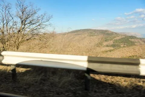 Mountain on the horizon. Fotos de archivo