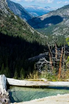 Mountain Hot Spring Stock Photos