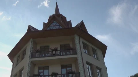 Mountain, hotel Video stock 44699456