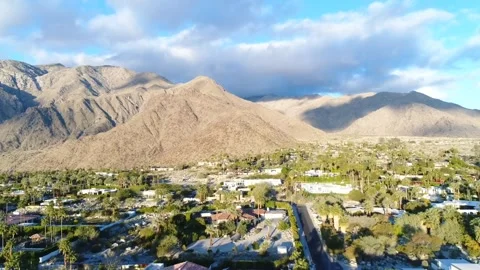 Mountain house area drone view Stock-Footage 273210789