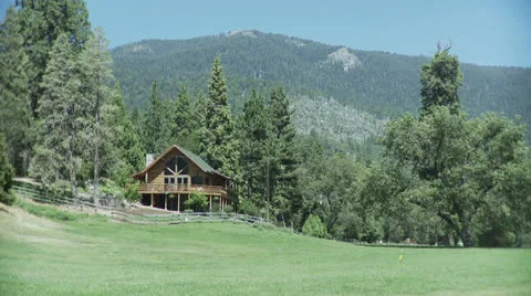 Mountain House Stock Footage 23392347