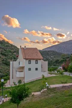Mountain house Stock Photos