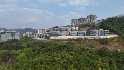 Mountain housing development. Stock Footage 303967413