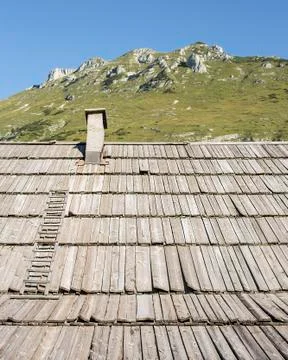 Mountain hut Stock Photos