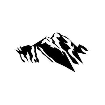 Mountain icon Stock Illustration