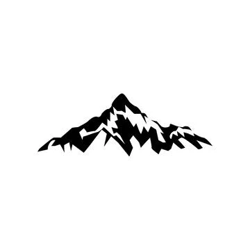 Mountain icon Stock Illustration