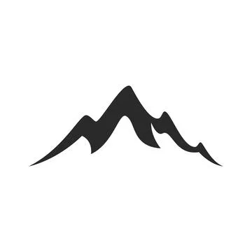 Mountain illustration design Illustration