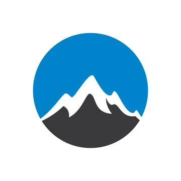 Mountain illustration design イラスト素材