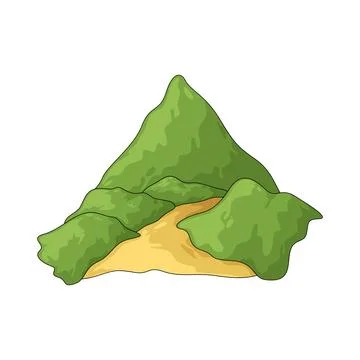 Mountain illustration イラスト素材
