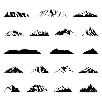 Mountain Illustrations Stock Illustration