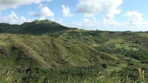 Mountain Jungle tropical Stock Footage 12573657