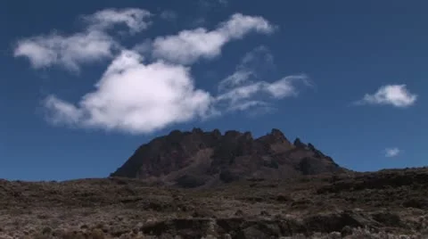 Mountain  Kilimanjaro Stock Footage 24656177