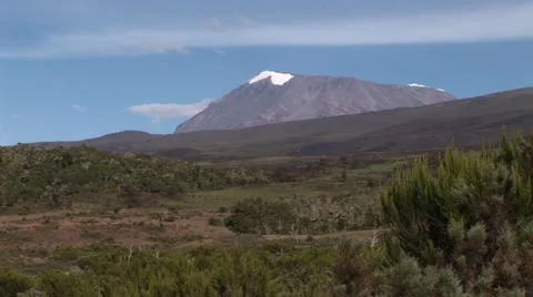 Mountain Kilimanjaro Stock Footage 24656730