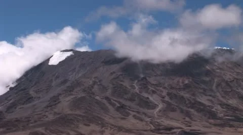 Mountain Kilimanjaro Stock Footage 24656755