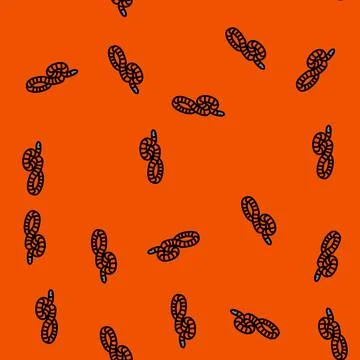 Mountain kingsnake snake vector seamless pattern 스톡 일러스트