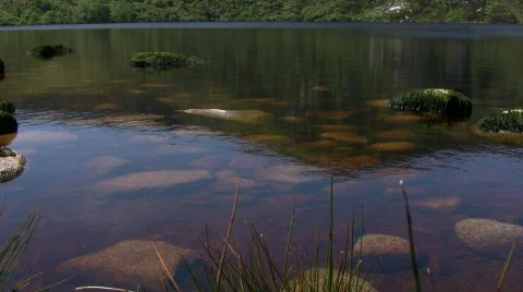 Mountain Lake 03 Stock Footage 435523