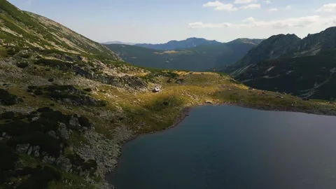 Mountain lake 03 Stock Footage 251145010