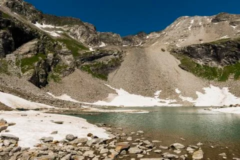 Mountain Lake Austria Stock Photos