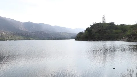 Mountain lake best view with mount. Stock Footage 170118148