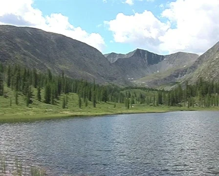 Mountain lake Stock Footage 268839