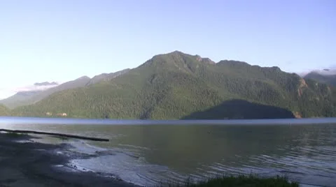 Mountain Lake Stock Footage 8893791