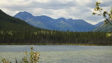 Mountain lake Stock Footage 10751696