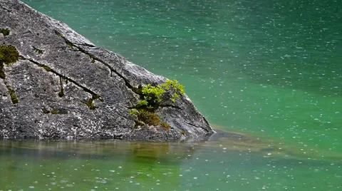 Mountain lake Stock Footage 38398386