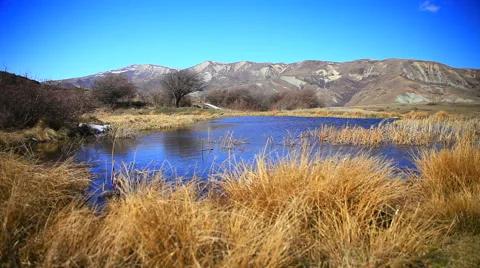 Mountain lake 動画素材 63372207