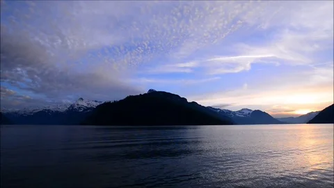 Mountain Lake. Stock Footage 74183487