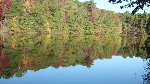 Mountain Lake Stock Footage 81534571