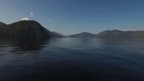 Mountain lake Stock Footage 81577785