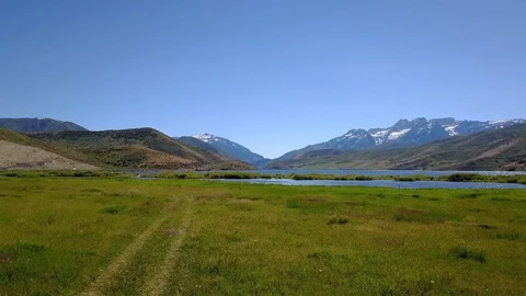 Mountain lake Stock Footage 91745615