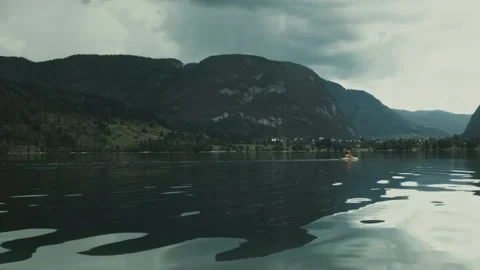 Mountain lake. Stock Footage 98088979
