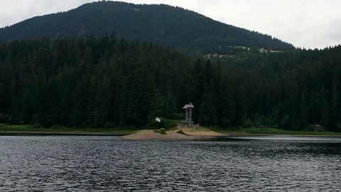 Mountain lake Video stock 99360926